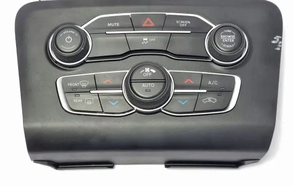 Dodge Charger Climate control/heater control trim P68293617AC
