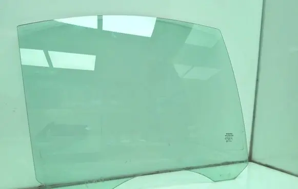Volvo S80 Rear door window glass 43R001105 DOT57M20AS2 E000186