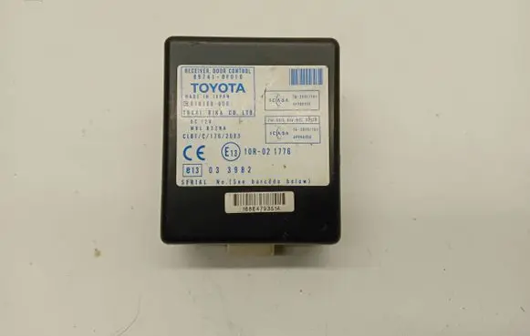 Toyota Corolla Verso AR10 Door control unit/module 897410F010 61B168000 10R021776