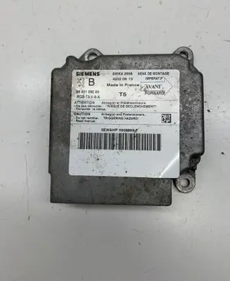 Peugeot 307 Airbag control unit/module 9650109280 5WK42908