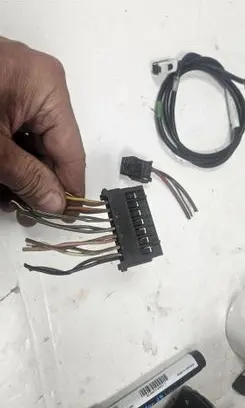 Mercedes-Benz E W211 Sound system wiring loom A2205453728 2115401110