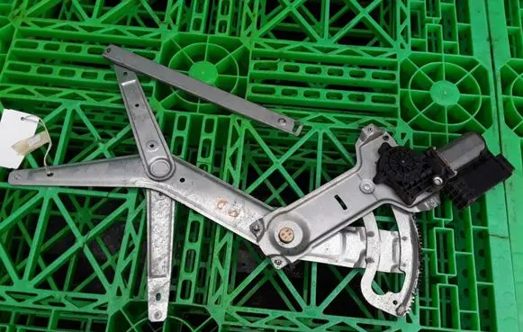Peugeot 406 Front door window regulator with motor 117757XXX 0130821693