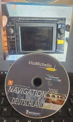 Volkswagen PASSAT B5.5 Navigation maps CD/DVD AUDE0087 MFD 3B0035191D