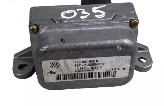 Volkswagen Golf V ESP acceleration yaw rate sensor 1K0907655B