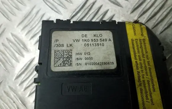 Volkswagen Golf V Other control units/modules 1K0953549A