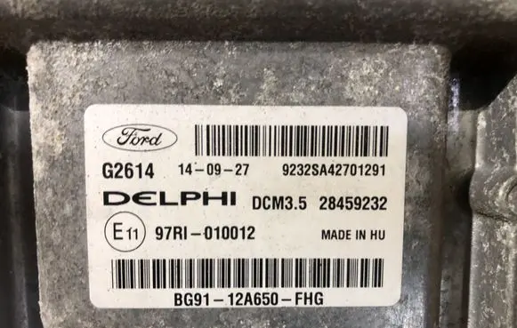 Ford Galaxy Engine control unit/module 28459232 97RI010012
