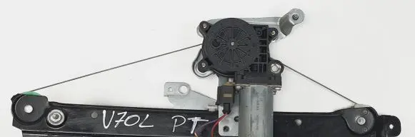Volvo V70 Rear window lifting mechanism without motor