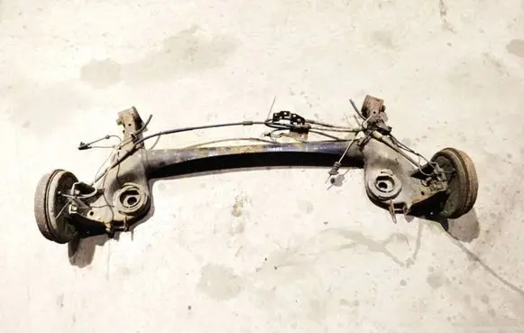 Opel Corsa D Rear subframe 