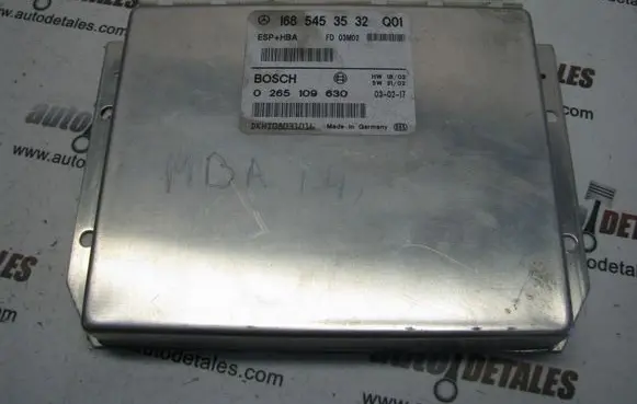 ESP (stability system) control unit