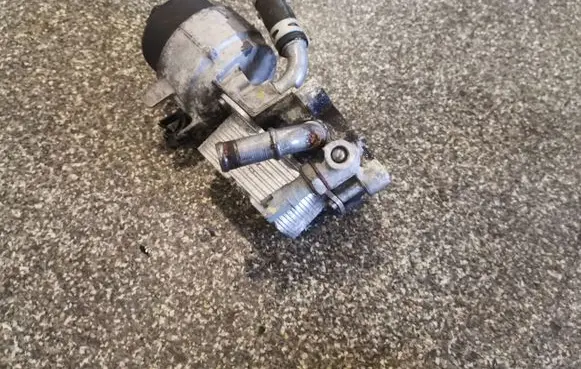 Citroen C5 Oil filter mounting bracket