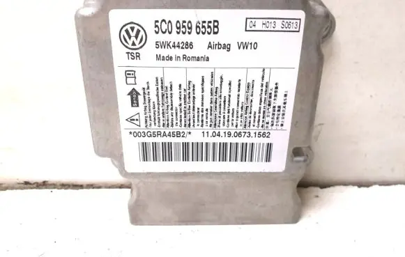 Skoda Yeti (5L) Airbag control unit/module 5C0959655B