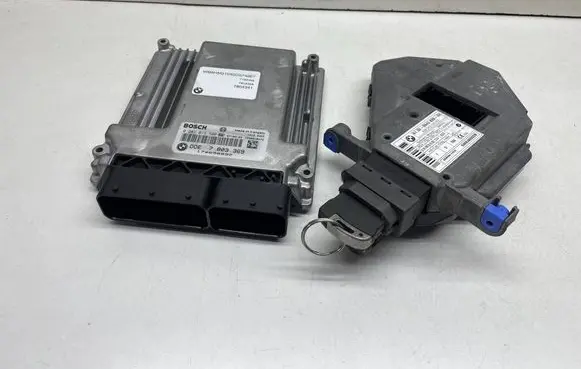 BMW 7 E65 E66 Engine ECU kit and lock set 7803369