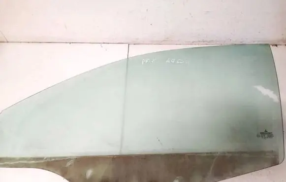 Mitsubishi Carisma Front door window glass four-door