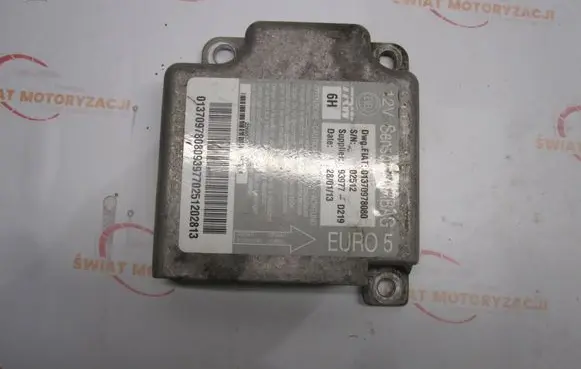 Fiat Ducato Airbag control unit/module 01370978080