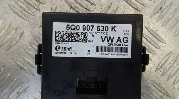 Skoda Octavia Mk3 (5E) Other control units/modules 5Q0907530D 5Q0907530K 535091R82