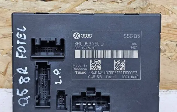 Audi Q5 SQ5 Seat control module 8R0959760D 8R0959760B