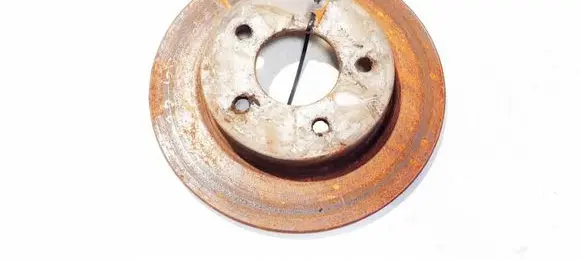 Mazda 3 II Rear brake disc neventiliuojamas