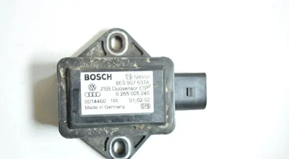 Audi A6 S6 C5 4B ESP acceleration yaw rate sensor 8E0907637A