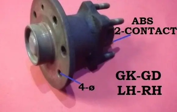 Opel Astra G Rear wheel hub SKF6TRW