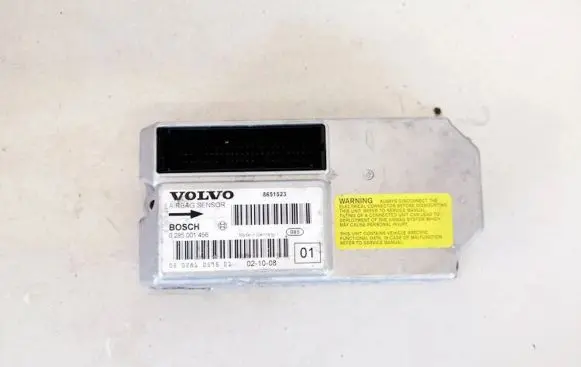 Volvo V70 Airbag control unit/module 0285001456 8651523
