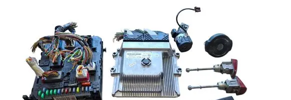 Peugeot 3008 I Engine ECU kit and lock set 9813043480 9812188580 36410600