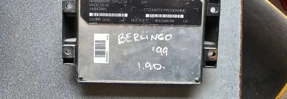 Citroen Berlingo Engine control unit/module 9642398280 80845H