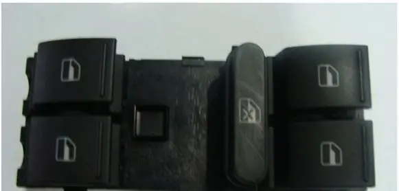 Volkswagen Golf V Electric window control switch