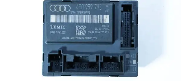 Audi A6 S6 C6 4F Door control unit/module 4F0959793