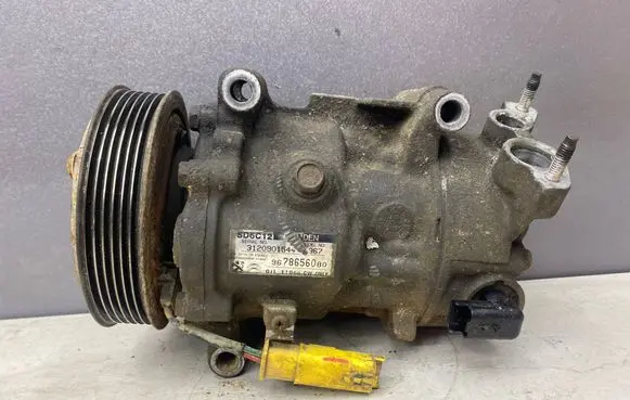 Citroen Berlingo Air conditioning (A/C) compressor (pump) 9678656080 SD6C12 3120901544