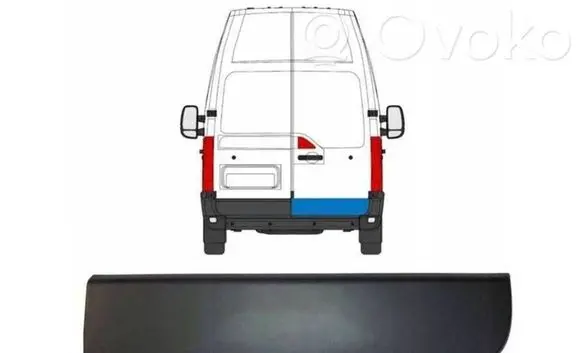 Renault Master III Rear door trim (molding) 908520001R 9036000Q0C
