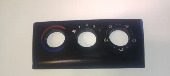 Opel Vectra B Climate control/heater control trim 90463845