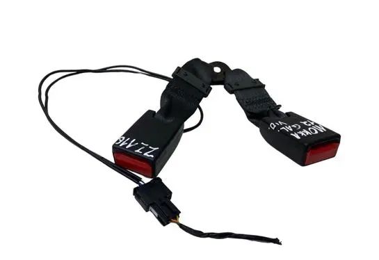 Middle seatbelt buckle (rear)