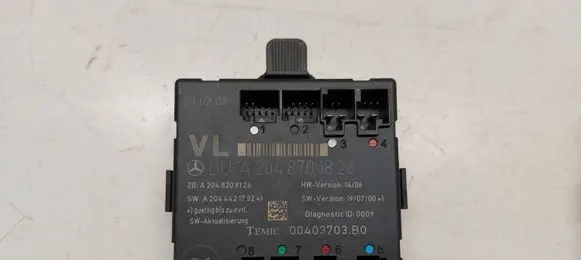 Mercedes-Benz C W204 Door control unit/module A2048701826