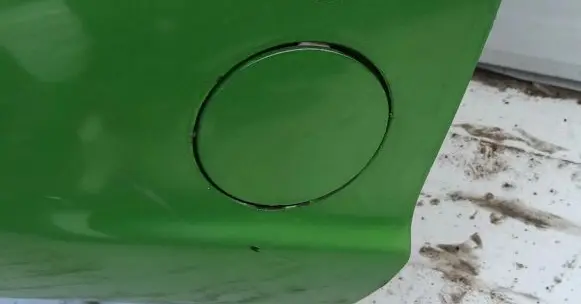 Ford Ka Rear bumper row hook cap/cover 