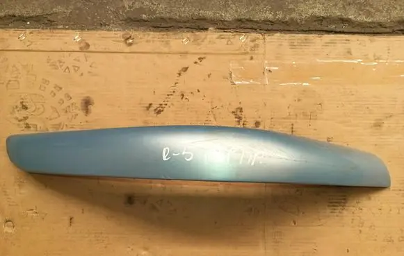 Citroen C5 Front bumper splitter molding 9636752880