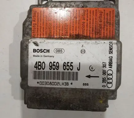 Audi A6 S6 C5 4B Airbag control unit/module 4BO959655J 0285001307