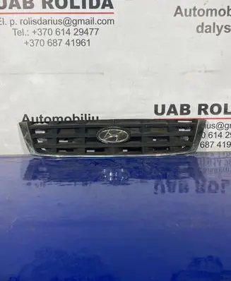 Hyundai Accent Front bumper upper radiator grill 8636125620