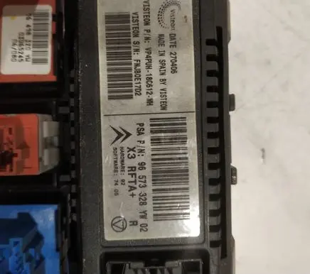 Citroen C5 Climate control unit 96573328
