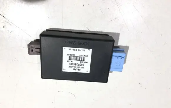 Peugeot 307 CC Alarm control unit/module 9657384680
