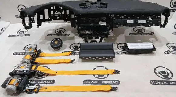 Porsche Cayenne (9Y0 9Y3) Airbag set with panel 9Y3857003 9Y0880201 9Y0880201ATA34