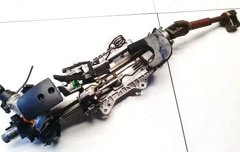 Steering wheel axle