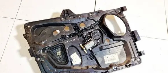 Sliding door window regulator with motor