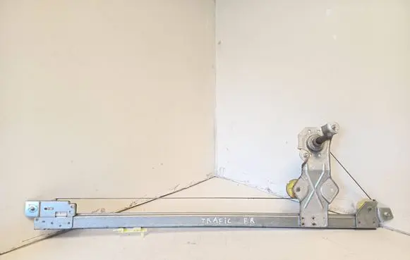 Renault Trafic II (X83) Front door manual window regulator 7700311818