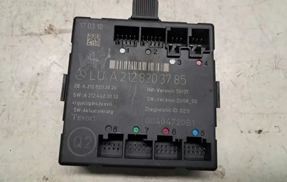 Mercedes-Benz E W212 Door control unit/module A2128203785