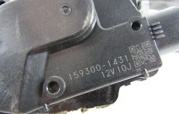 Mazda 6 Front wiper linkage and motor 1593001431