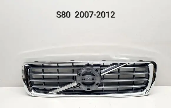 Volvo S80 Front bumper upper radiator grill 30756991