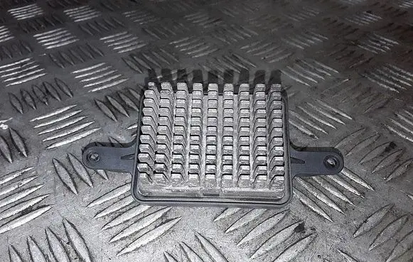 Heater blower motor/fan resistor