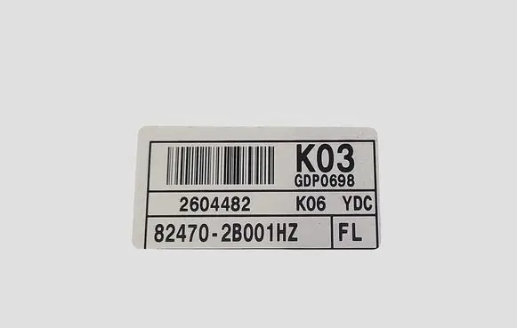 Hyundai Santa Fe Front window lifting mechanism without motor 824702B001HZ 2604482