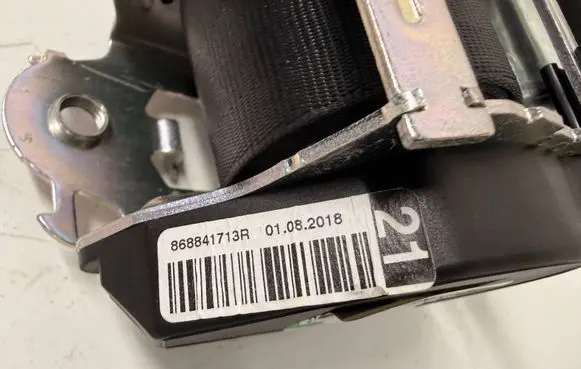 Renault Scenic IV - Grand scenic IV Front seatbelt GRSC4PASBEZ1 868841713R