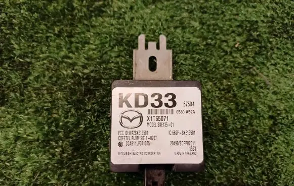 Mazda CX-5 Keyless (KESSY) go control unit/module KD33675D4